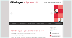 Desktop Screenshot of inlingualyon.com